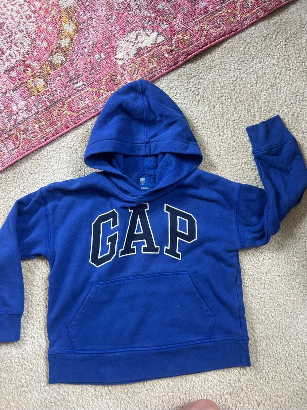 GAP Royal Blue Kids Hoodie with Logo